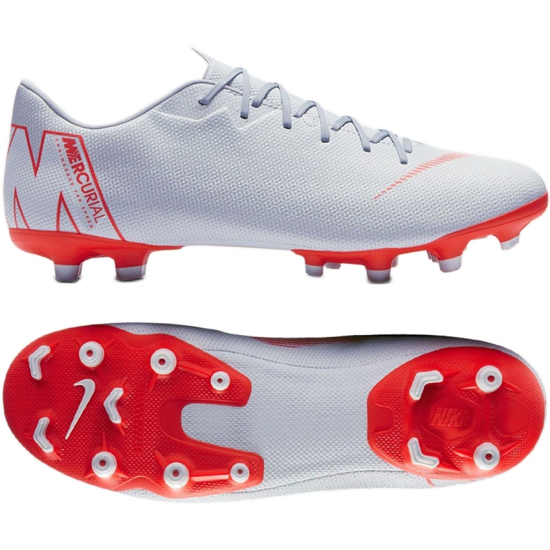 Tenisice za nogomet Nike Mercurial Vapor 12 Academy Fg M AH7375-060 bijela bijela
