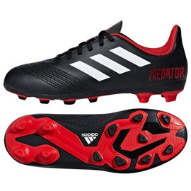 Kopačke Adidas Predator 18.4 FxG J Jr DB2323 višebojan crna