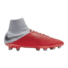 Nogometne cipele Nike Hypervenom 3 Academy Df Fg M AQ9217-600 višebojan srebro