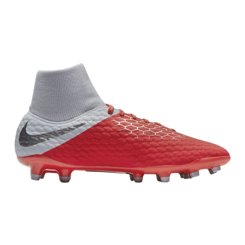 Nogometne cipele Nike Hypervenom 3 Academy Df Fg M AQ9217-600 raznobojna srebro