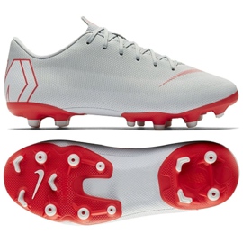 Nike Mercurial Vapor 12 Academy Gs Mg Jr AH7347-060 nogometne cipele višebojan srebro