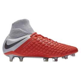Nogometne cipele Nike Hypervenom Phantom 3 Elite Dynamic Fit Fg M AJ3803-600 crna crvena