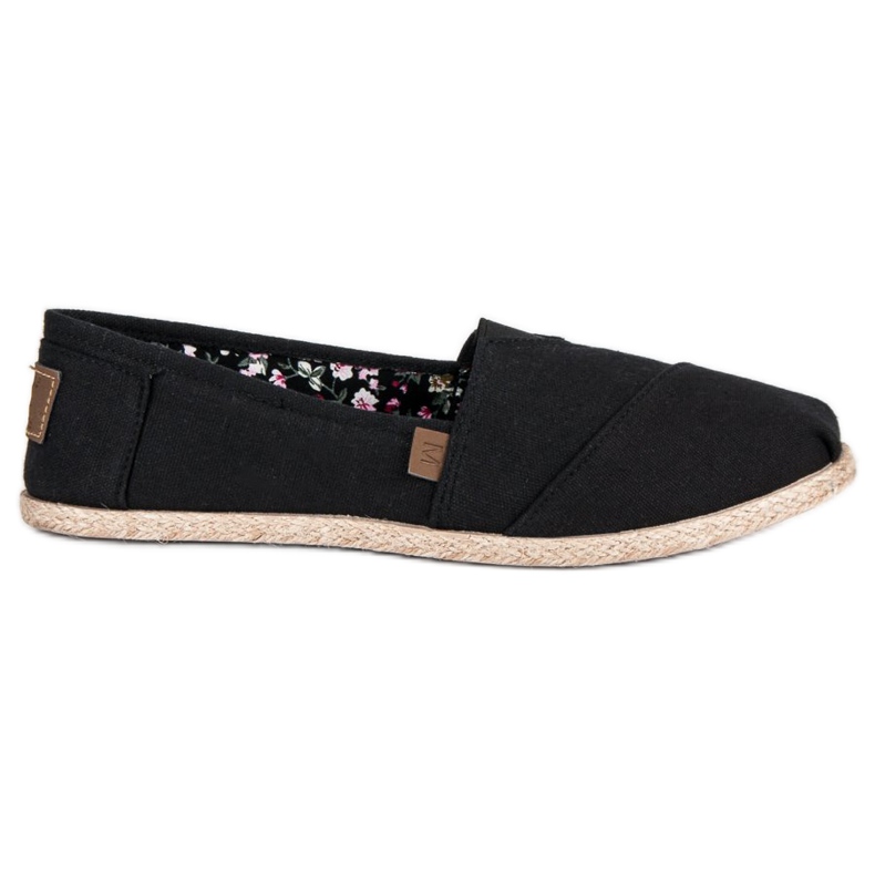 Mckeylor Crne slip-on espadrile crno