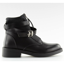 Crne ženske čizme NS10P crne crna