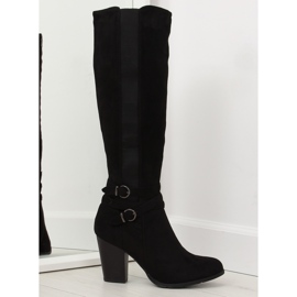 Crne štikle sa visokim potpeticama 103-GG crne crna