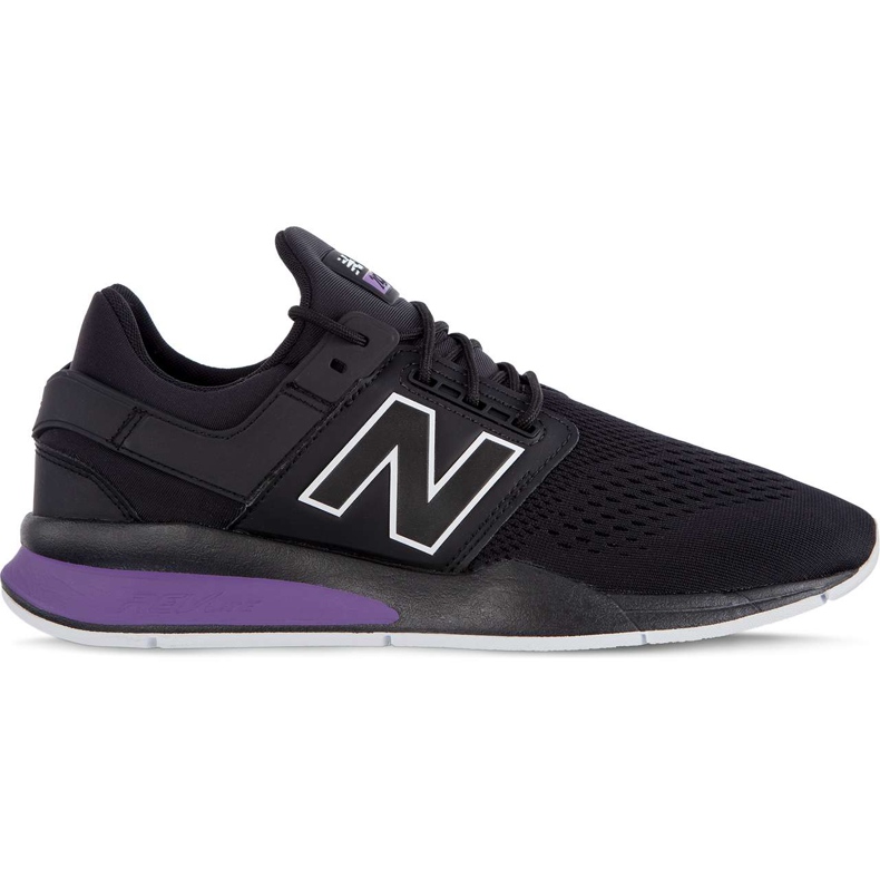 New Balance Ms247 je Tritium Pack Black s izblijedjelom ljubičastom crno