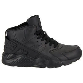 Crne čizme iznad gležnja crna