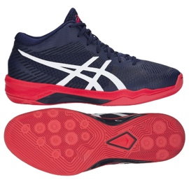 Asics Volley Elite Ff Mt M B700N-400 cipele za odbojku tamnoplava tamnoplava