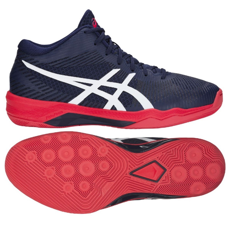 Asics Volley Elite Ff Mt M B700N-400 cipele za odbojku mornarsko plava mornarsko plava