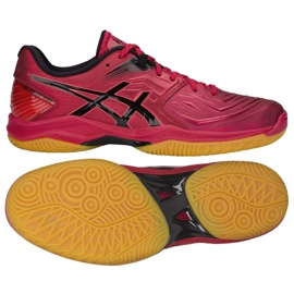 Rukometne cipele Asics Blast Ff M 1071A002-601 crna crvena
