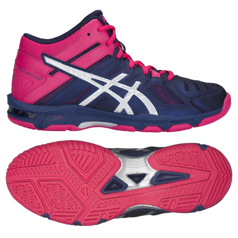 Asics Gel Beyond 5 Mt W B650N-400 cipele za odbojku mornarsko plava mornarsko plava