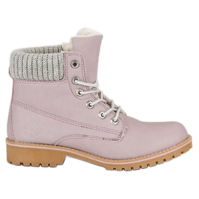 Ljubičasti hvatači s ovčijom kožom MCKEYLOR ljubičasta