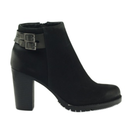 Filippo Ženske čizme na visoku petu sa 8255 kopča crna