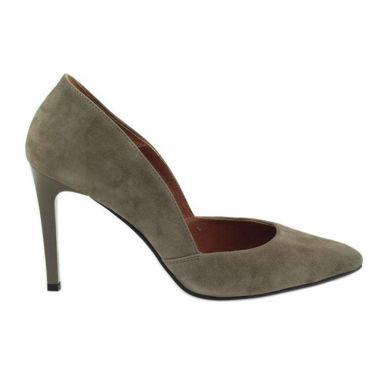 Pumpe na visoku petu Neścior 092 smeđa