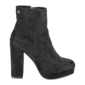 Small Swan Klasične čizme na postu crna