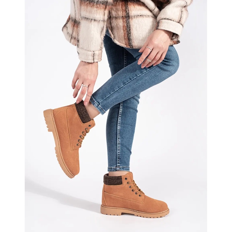 Original Walkman Shoes Hvatači kože od devine kože smeđa