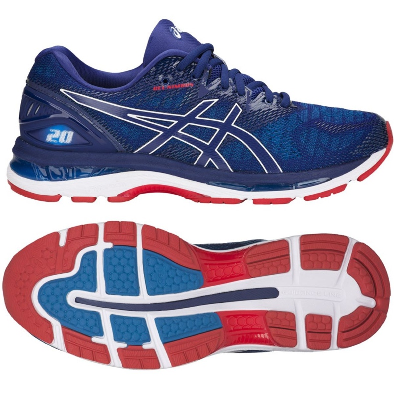 Patike za trčanje Asics Gel Nimbus 20 M T801N-400 plava