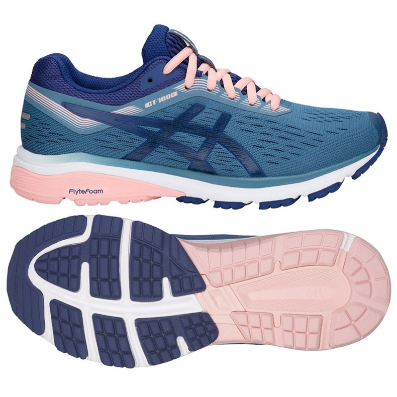 Patike za trčanje Asics GT-1000 7 W 1012A030-400 plava