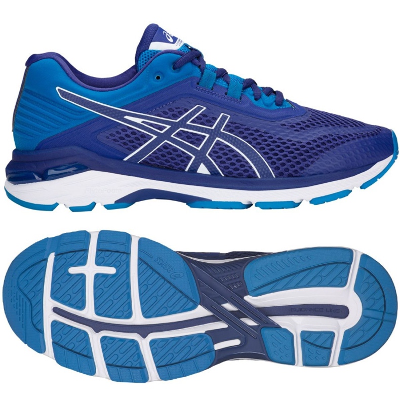 Patike za trčanje Asics GT-2000 6 M T806N-400 plava