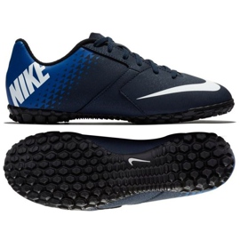 Nike BombaX Tf Jr 826488-414 nogometne cipele crna crna