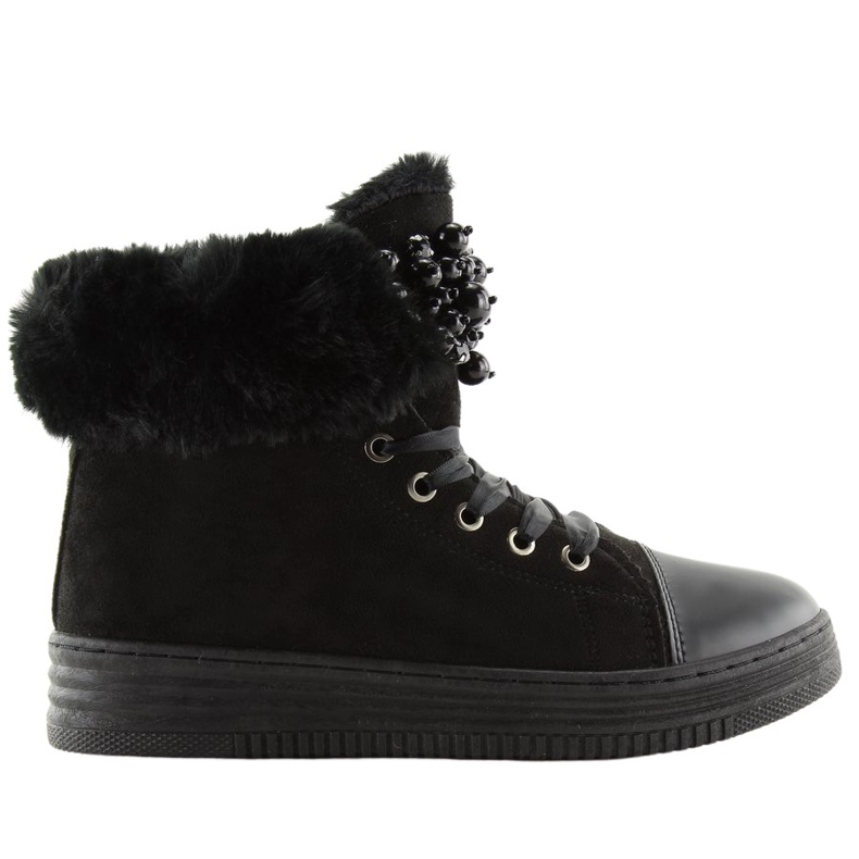 Crne debelo izolirane tenisice KK-97 Black crno