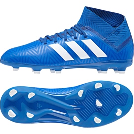 Kopačke adidas Nemeziz 18.3 Fg Jr DB2351 višebojan plava