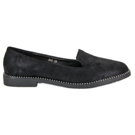 Bestelle Crni slip-on lordovi crna