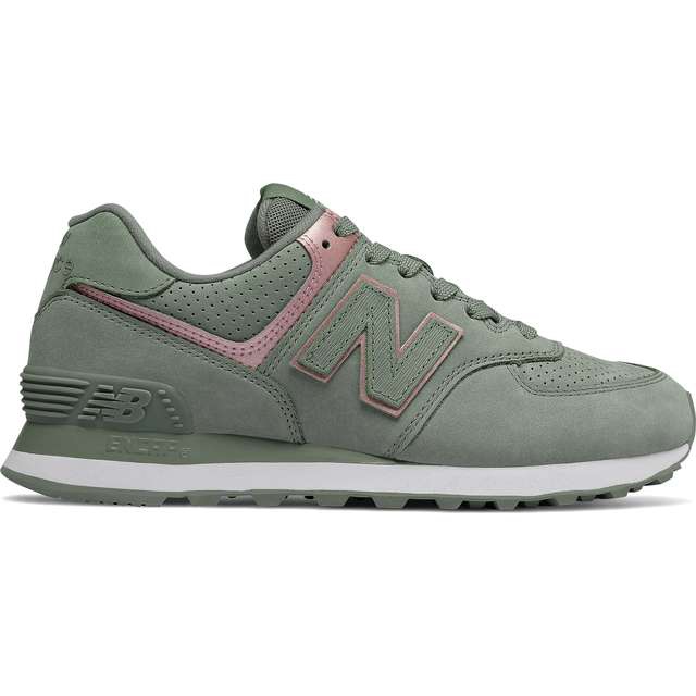 New Balance Sjeme Wl574nbl sa šampanjcem metalik zelena