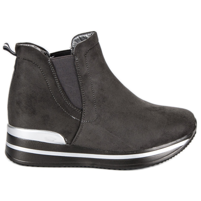 Bestelle Jodhpur čizme na platformi siva