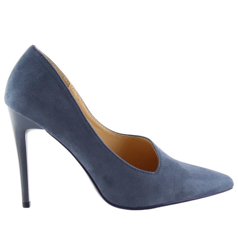 C-11 Plave asimetrične štikle plava