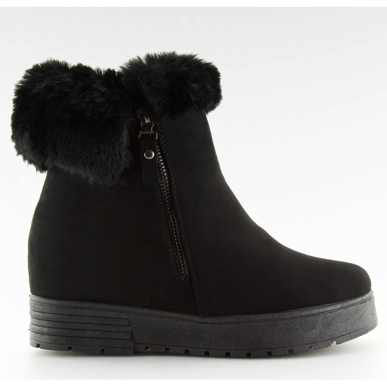 Čizme za gležnjeve crne A-173 crne crno