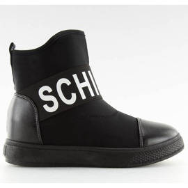 Crne neoprenske čizme XY-38 crne crna