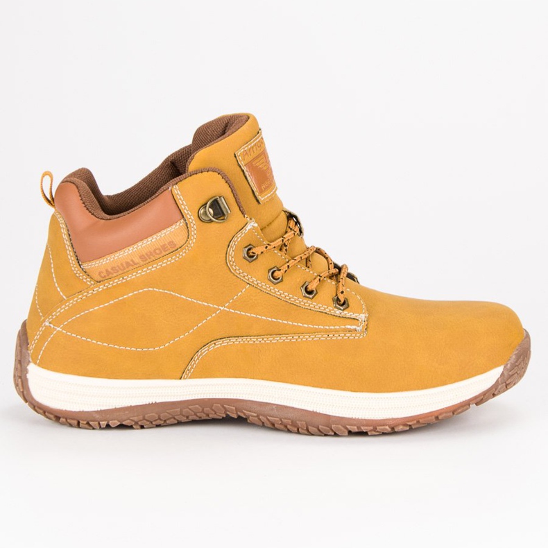 Arrigo Bello Ležerna muška obuća žuta boja