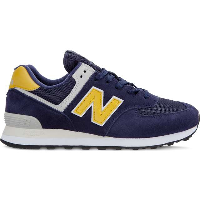 New Balance Ml574smb pigment s mesingom žuta boja mornarsko plava