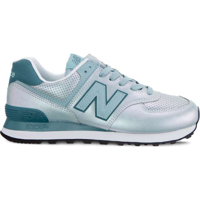 New Balance Wl574ksa Sheen Pack mineralna kadulja s vanjskim bankama zelena