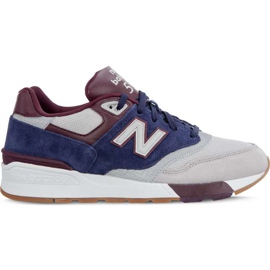New Balance Pilment Burgundija s kišnim oblakom Ml597gnb siva višebojan tamnoplava