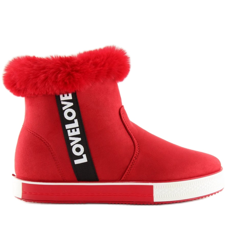 Crvene tenisice do gležnja NB252P Crvene crvena