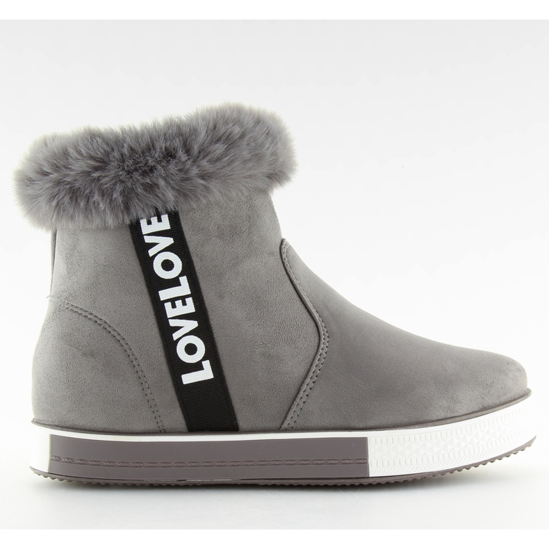 Sive tenisice do gležnja NB252P siva