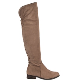 Smeđe čizme mušketira smeđa