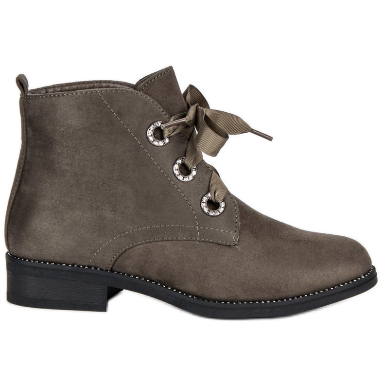 Seastar Vezane čizme od antilopa smeđa