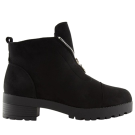 Crne 2017-3 Crne čizme s visokim potplatom crna