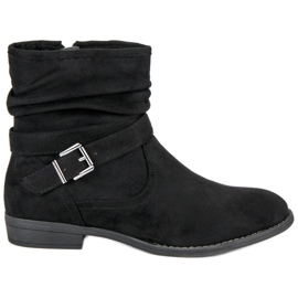 Groto Gogo Tople čizme od antilopa crna