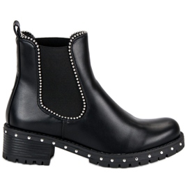 Bestelle Rock Boot čizme Jodhpur crna