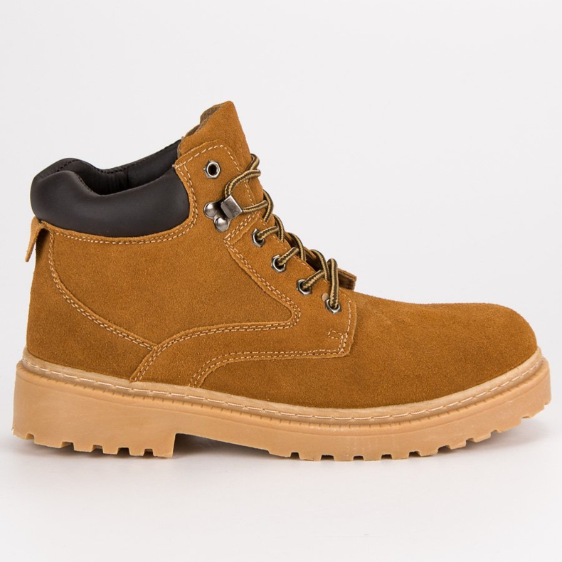 Original Walkman Shoes Kožne hlače smeđa