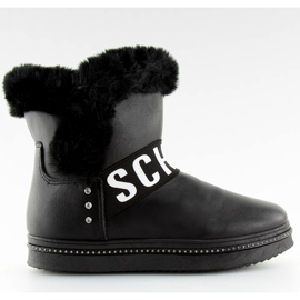 Crne ženske čizme za snijeg NB239P-1 crne crna