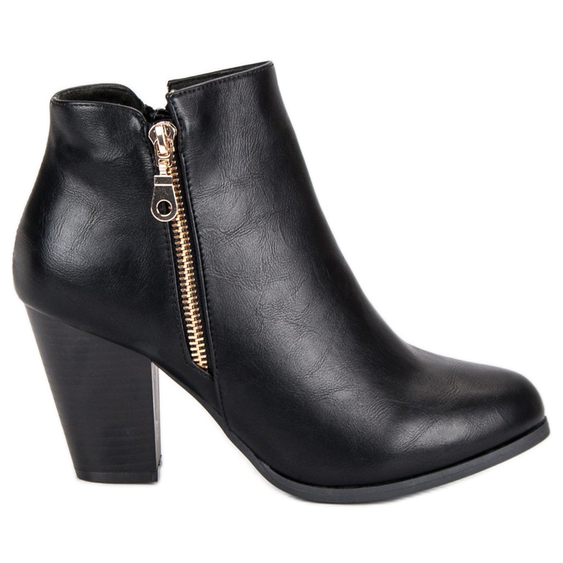 Groto Gogo Elegantne crne čizme crno