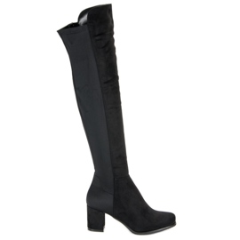 Lucky Shoes Crni skrojeni mušketiri crna