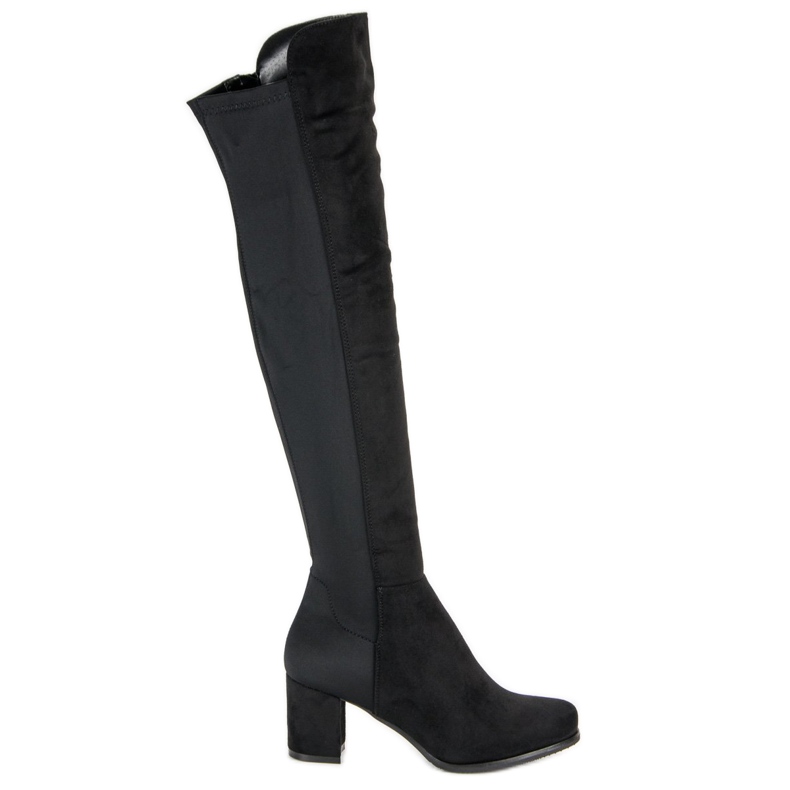 Lucky Shoes Crni skrojeni mušketiri crno