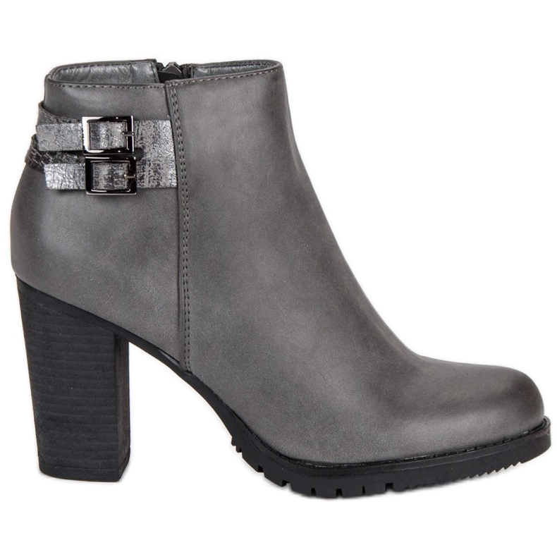 Show It Klasične čizme na postu siva