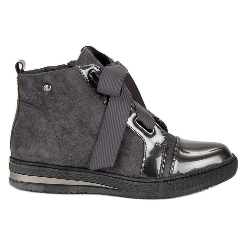 Filippo Elegantne tenisice iznad gležnja siva